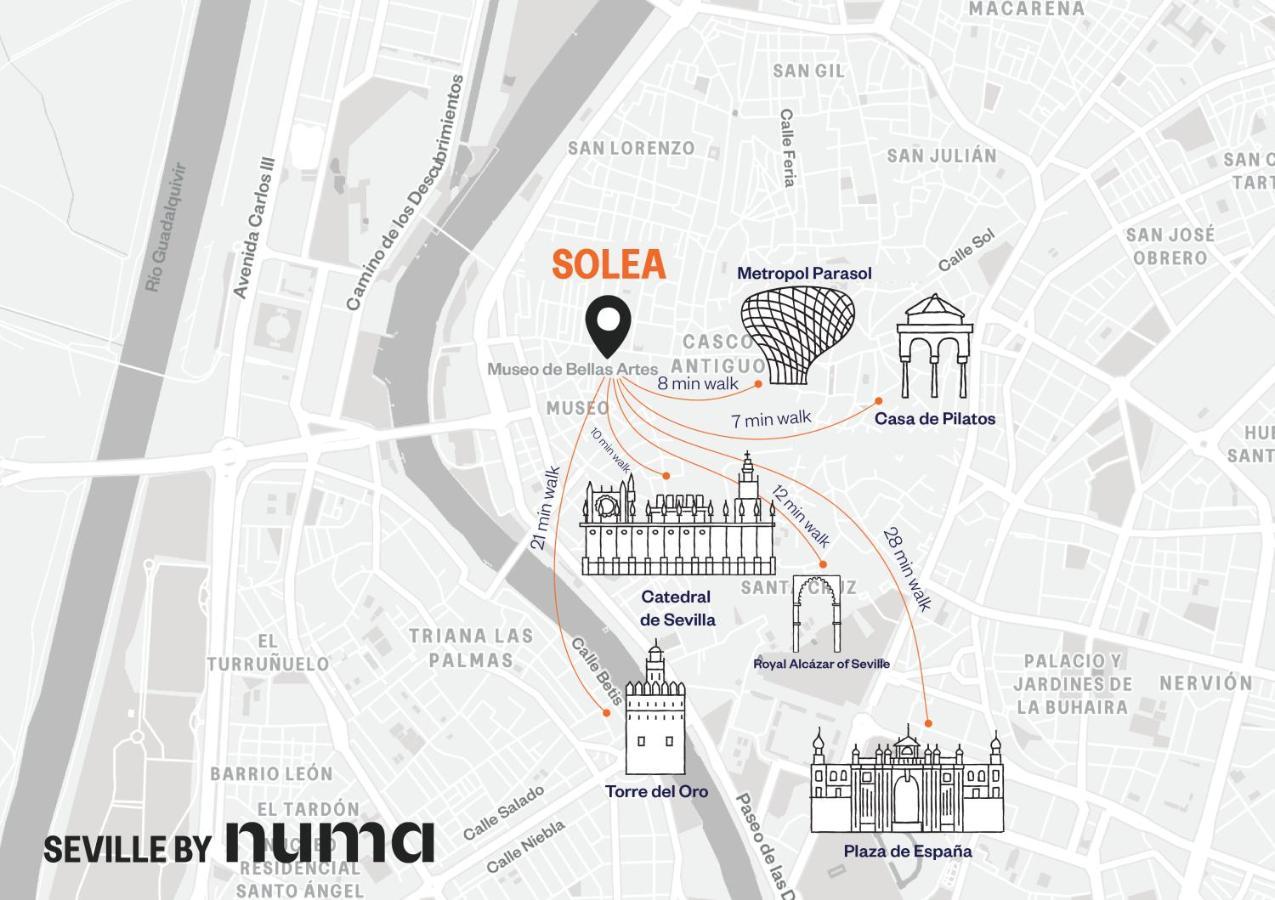 إشبيلية Numa I Solea Apartments المظهر الخارجي الصورة